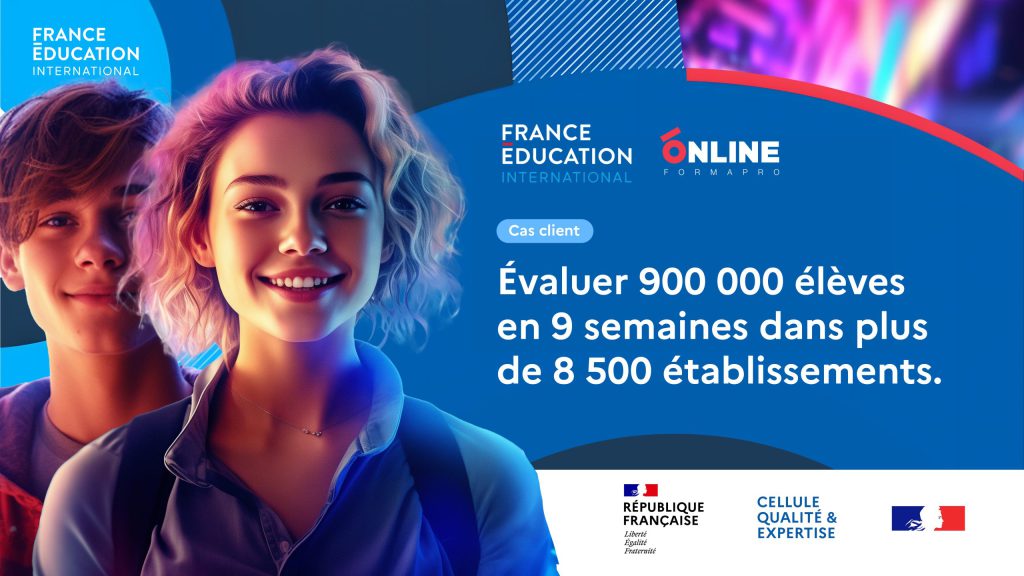 Comment France Education International a évalué 900 000 élèves en 9 semaines avec Onlineformapro