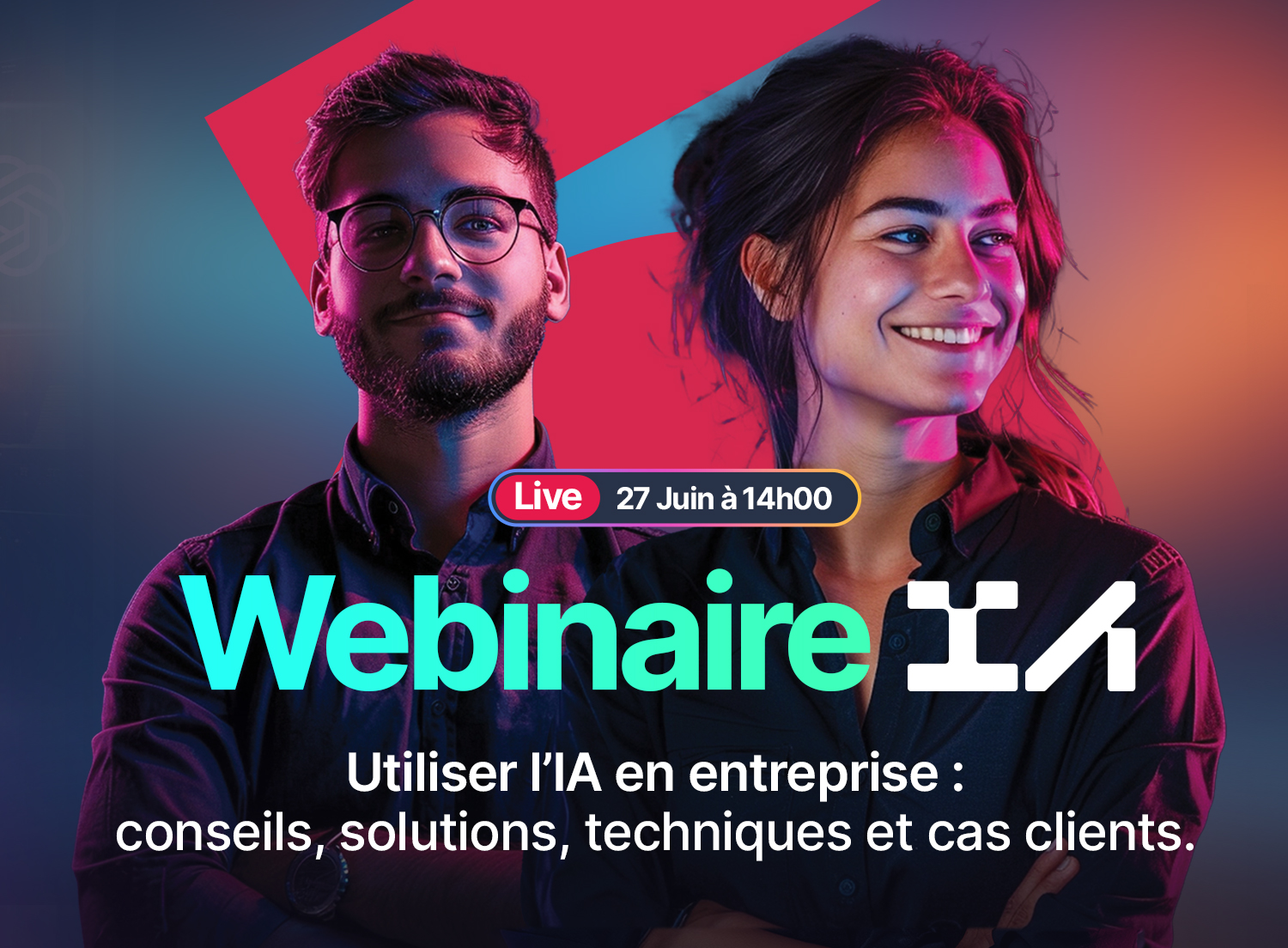 Webinaire : Boostez votre entreprise grâce à l’IA !