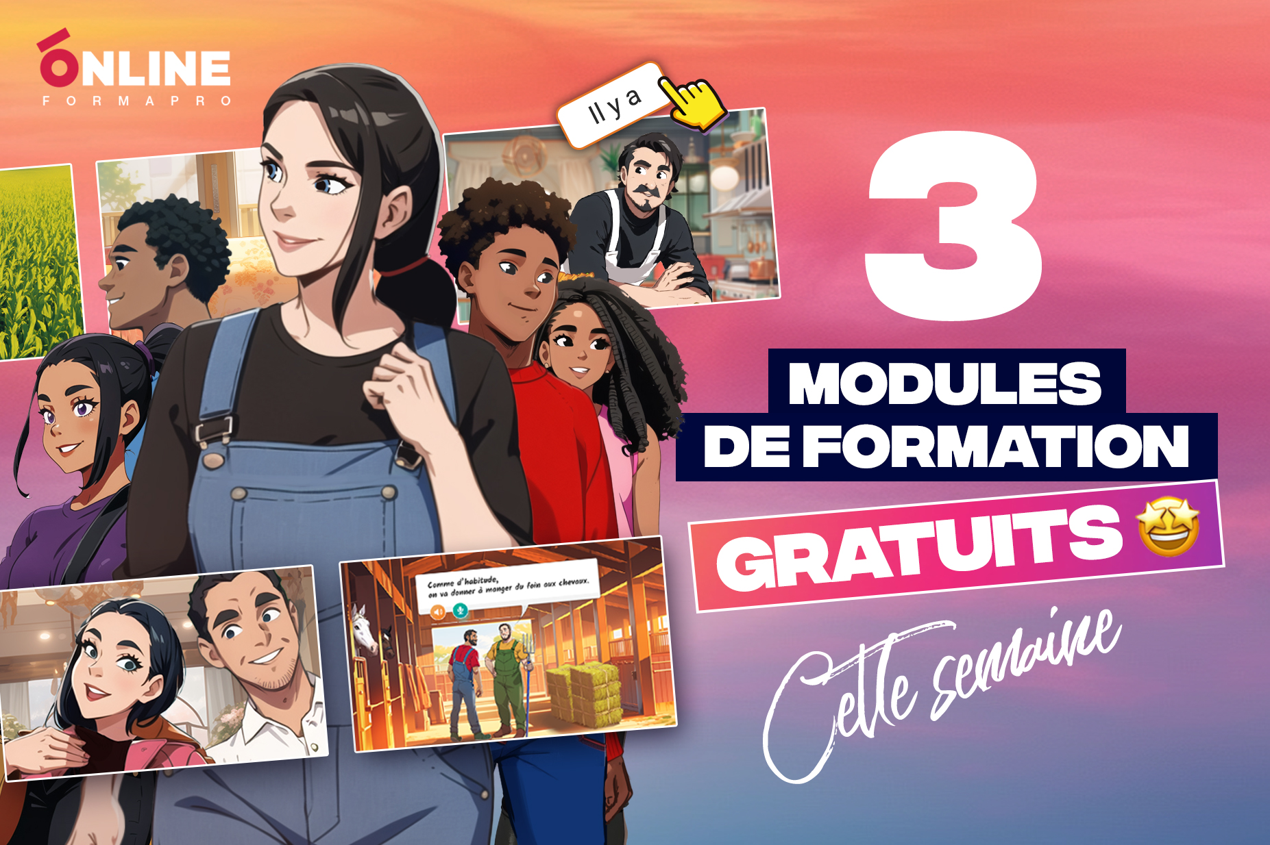 [✅GRATUIT] Découvrez votre pack de 3 modules de formation interactifs offerts !