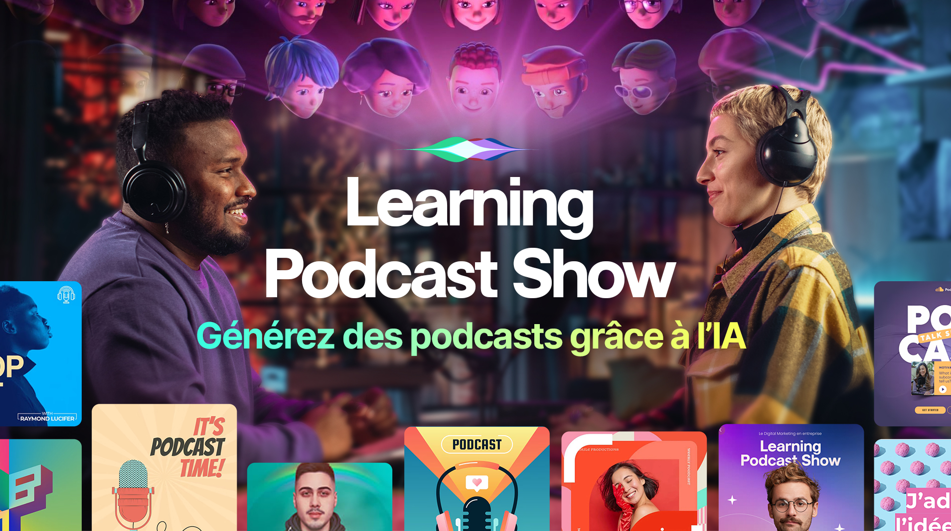 Générez des podcasts pédagogiques interactifs avec l’IA en 2 minutes.